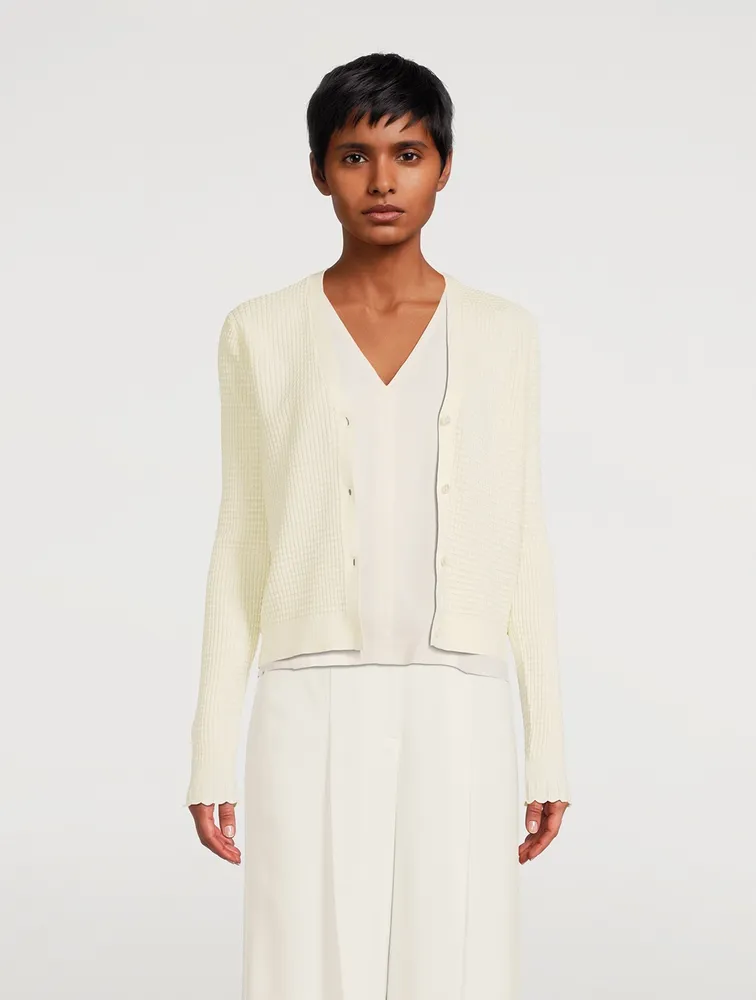 Textured Cardigan