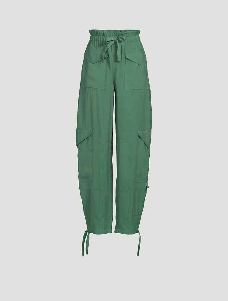 Slub Cargo Pants