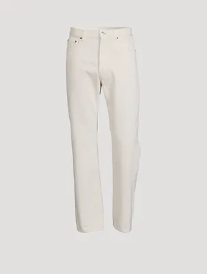 Al Rigid Denim Straight-Leg Jeans