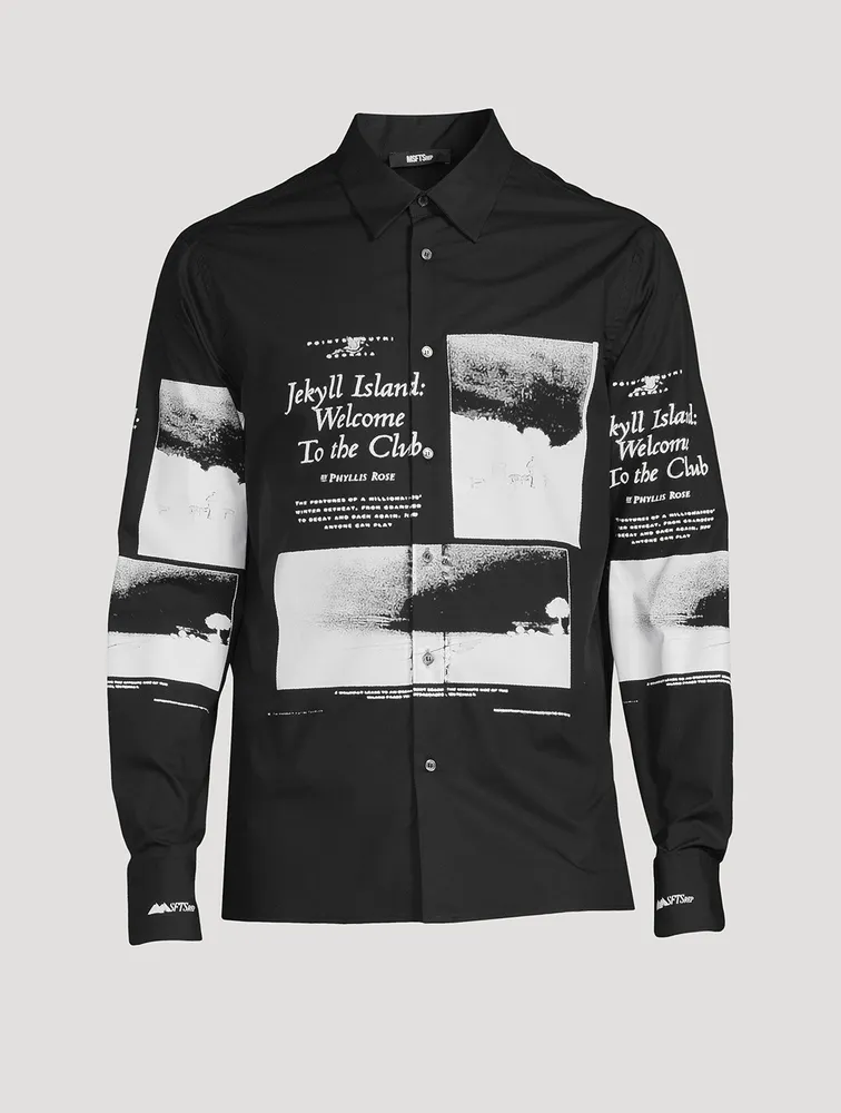 Jekyll And Hide Cotton Shirt