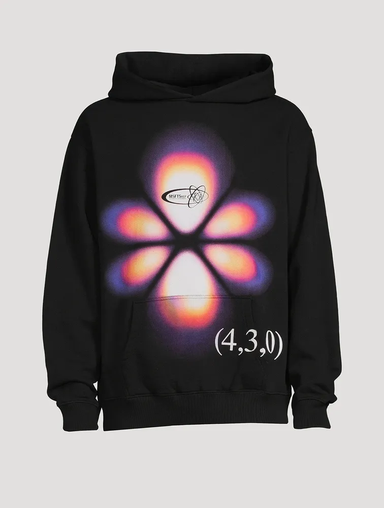 Hydrogen Wave Cotton Hoodie