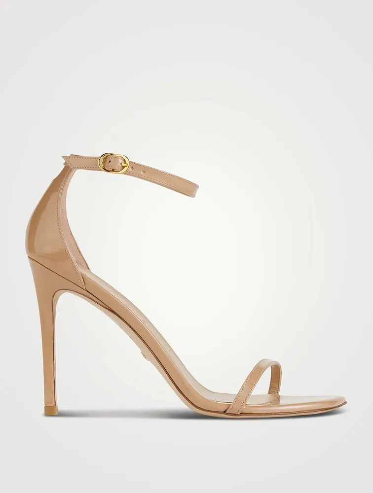 Nudistcurve Patent Leather Sandals