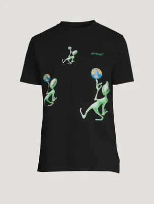 Alien Arrow Slim-Fit T-Shirt