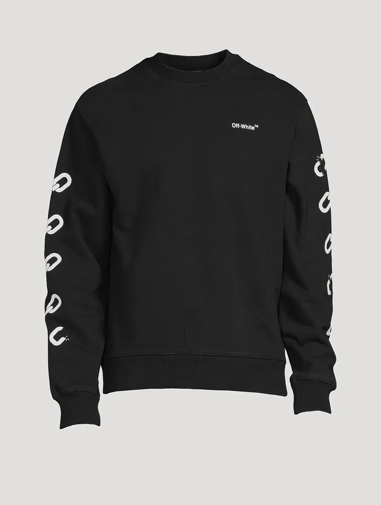 Chain Arrow Slim Sweatshirt