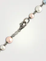 Nialaya x Holt Renfrew Pastel Pearl Choker Necklace
