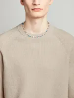 Nialaya x Holt Renfrew Pastel Pearl Choker Necklace