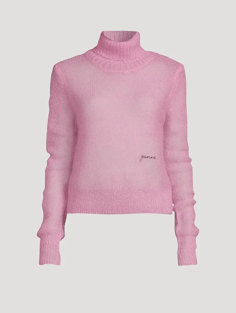 Mohair Turtleneck Sweater