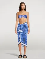 The Pareo In Shibori Print