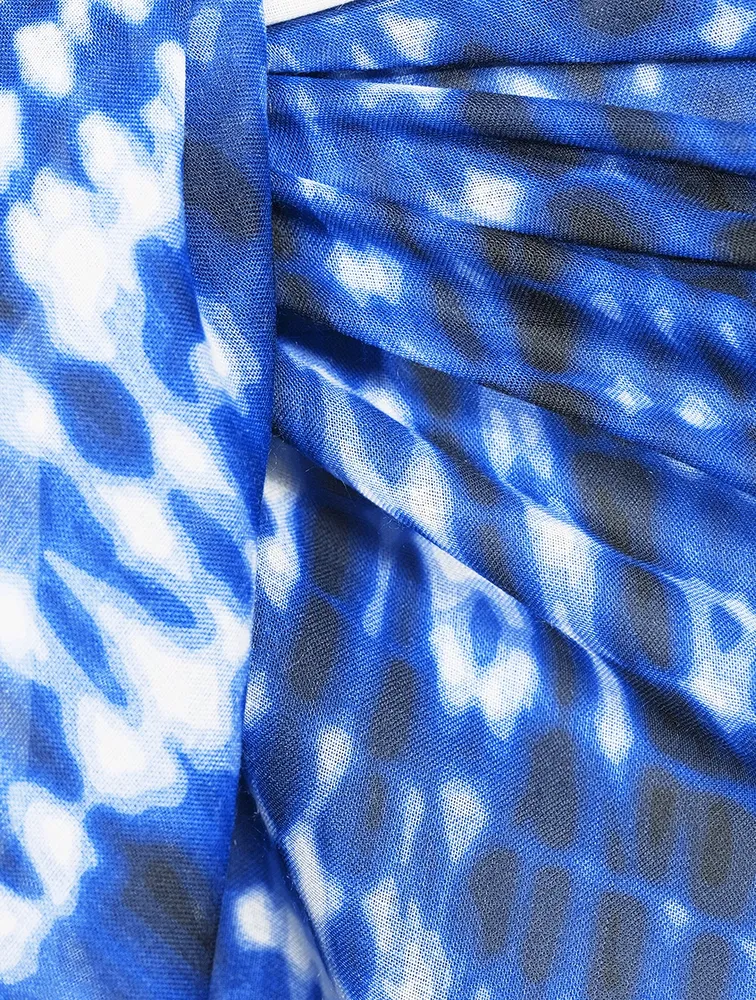The Pareo In Shibori Print