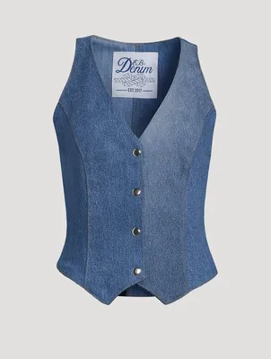 Ava Denim Vest