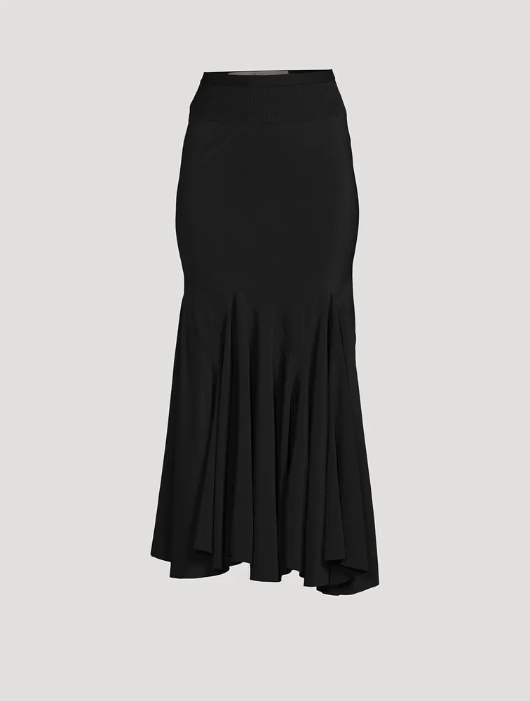 Divine Godet Midi Skirt