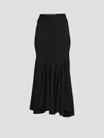 Divine Godet Midi Skirt