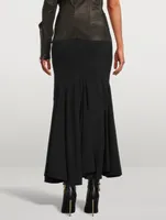 Divine Godet Midi Skirt