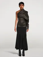 Divine Godet Midi Skirt