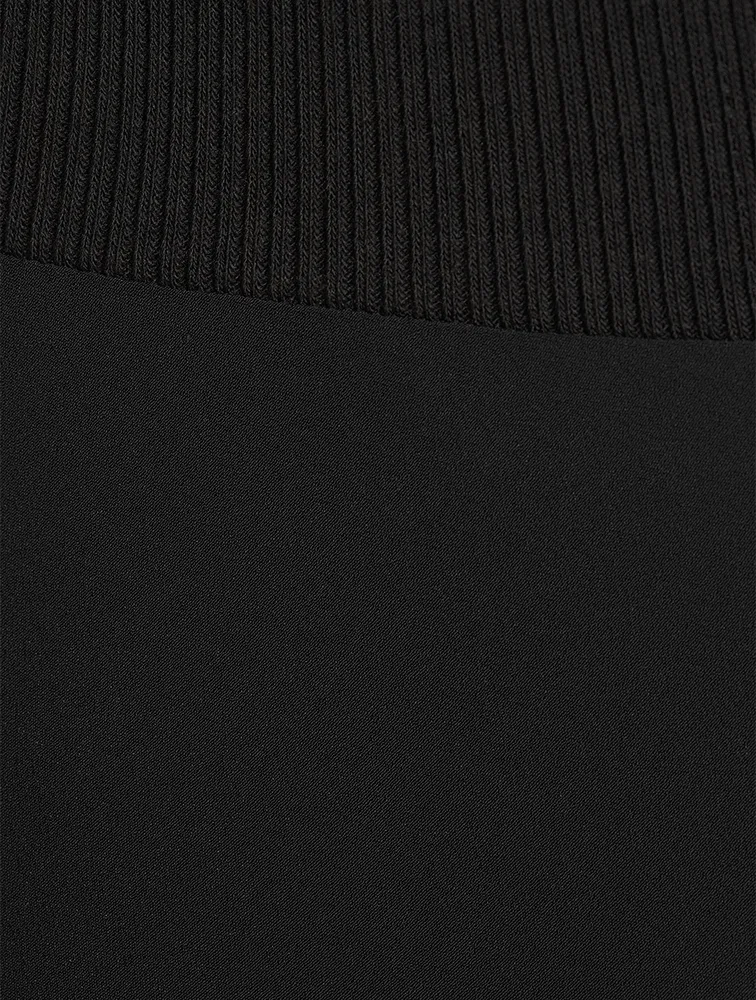 Divine Godet Midi Skirt