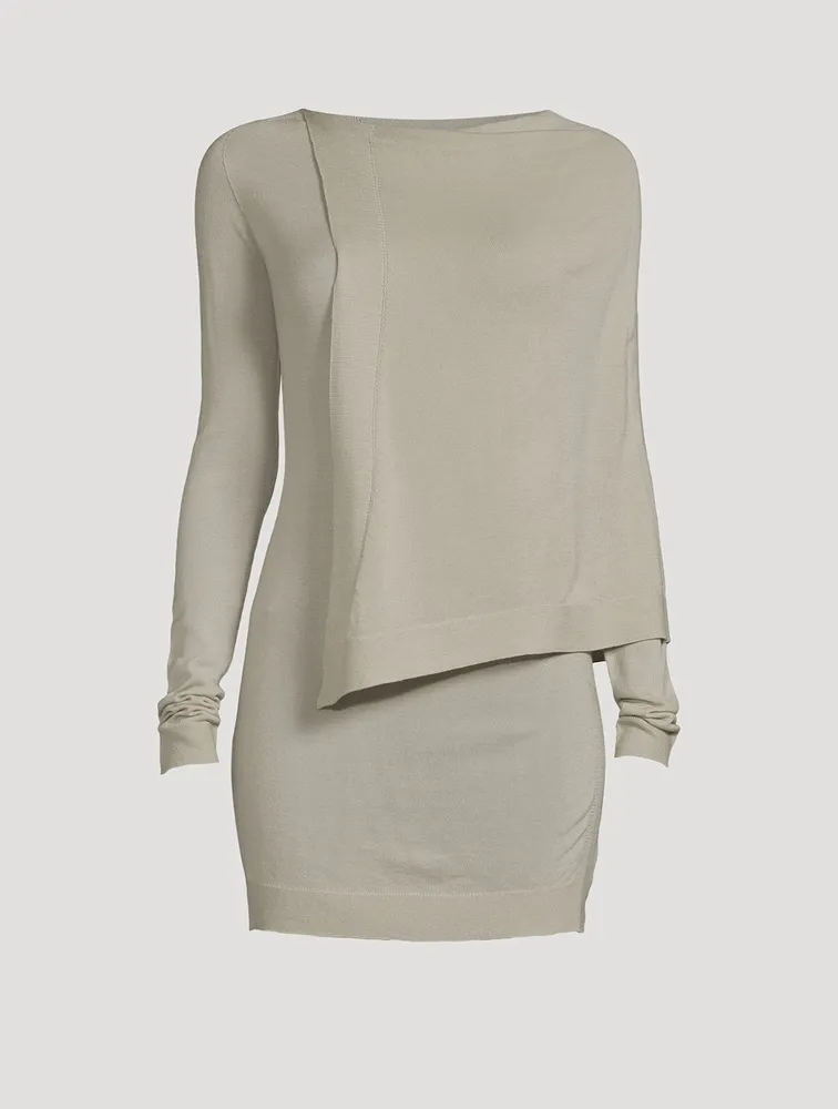 Caped Wool Top