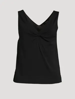Twist-Front Tank Top