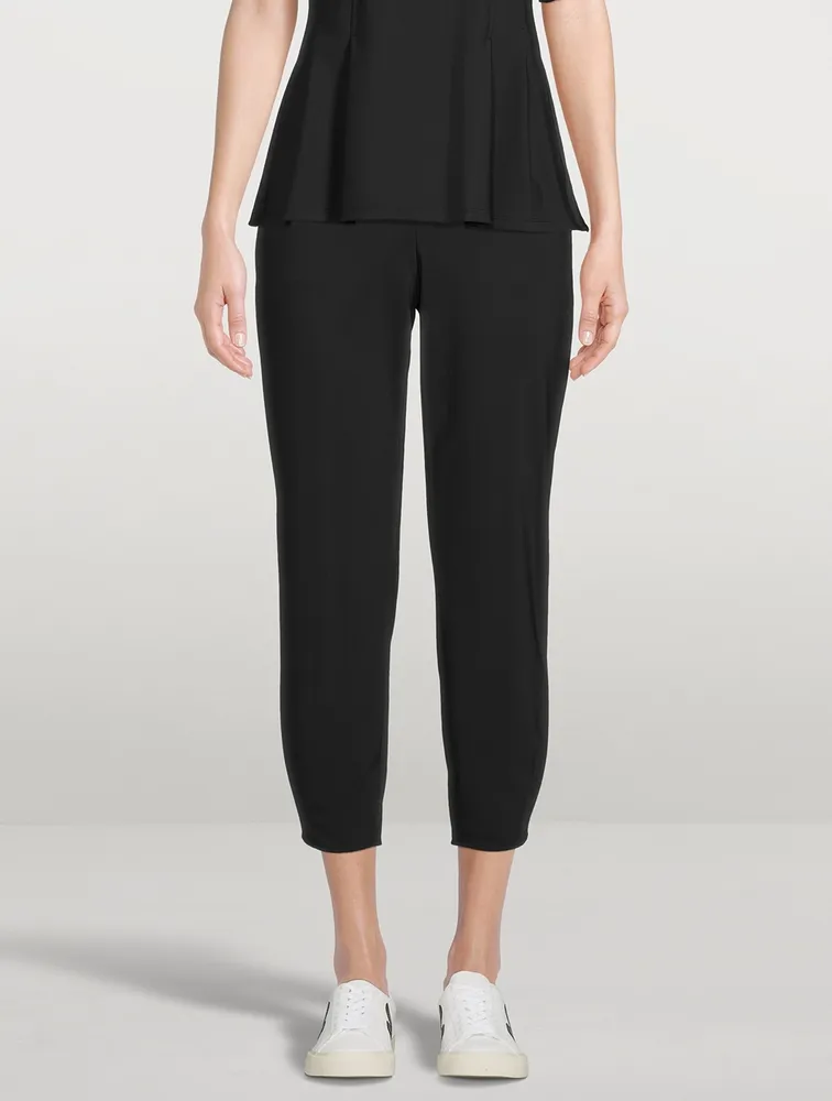 Precision Ponte Tapered Trousers