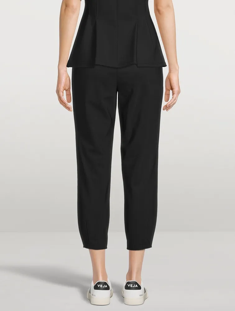 Precision Ponte Tapered Trousers