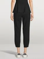 Precision Ponte Tapered Trousers