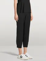 Precision Ponte Tapered Trousers