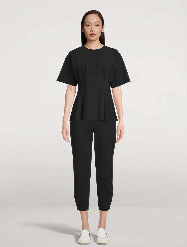 Precision Ponte Tapered Trousers