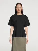 Precision Ponte Corset T-Shirt
