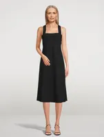 Precision Ponte Cross-Back Dress