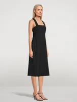 Precision Ponte Cross-Back Dress