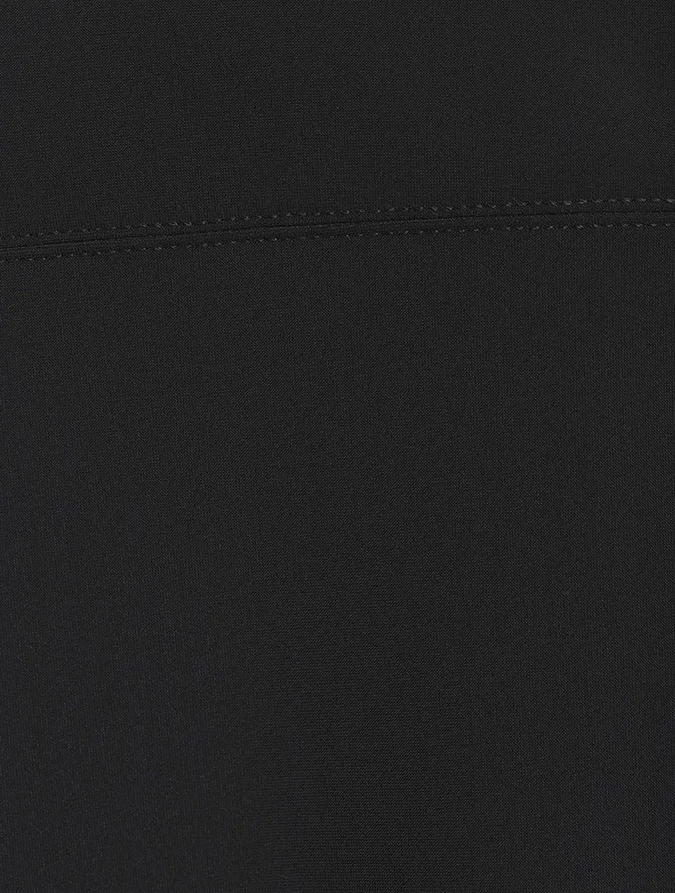Precision Ponte Cross-Back Dress