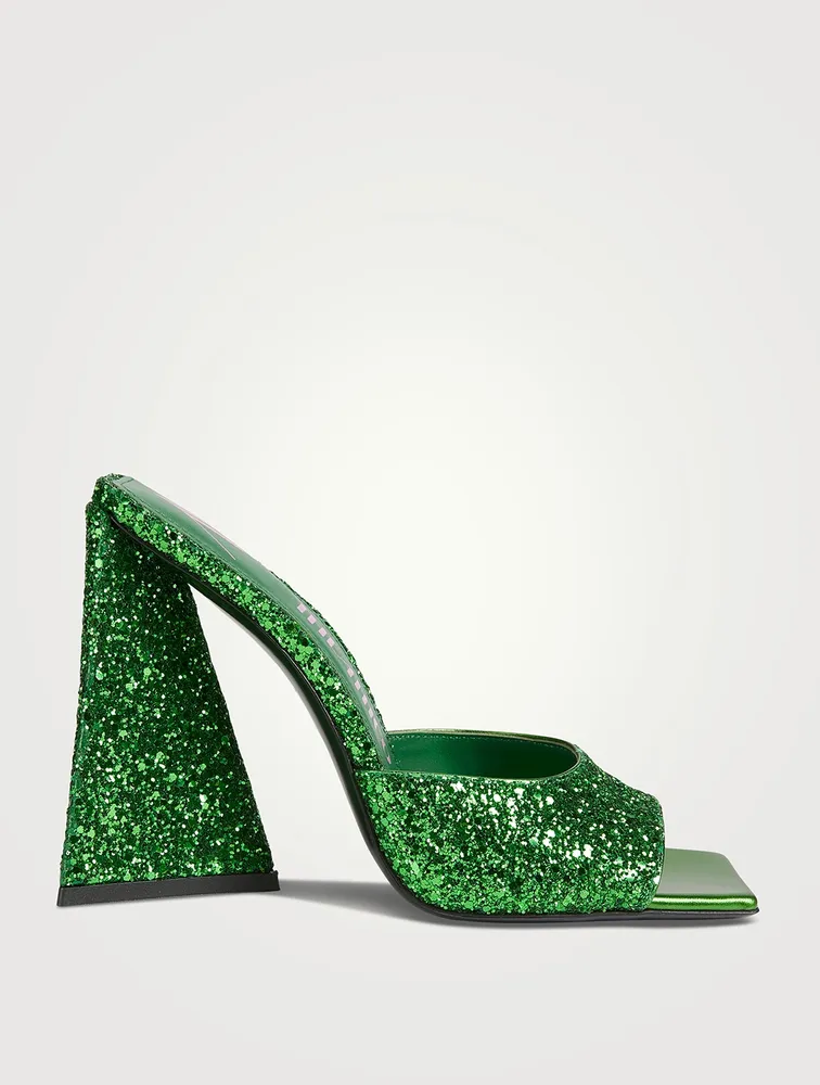 Devon Glitter Mules