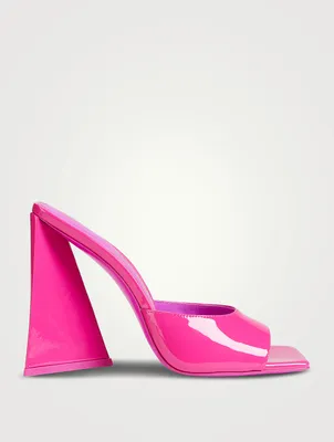 Devon Patent Leather Mules