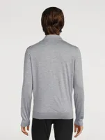 Cashmere And Silk Polo Shirt