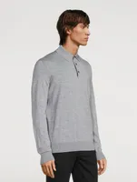 Cashmere And Silk Polo Shirt