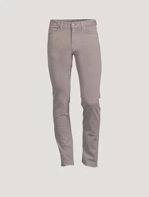 City Stretch Cotton Gabardine Slim-Fit Jeans