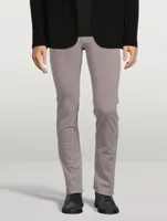 City Stretch Cotton Gabardine Slim-Fit Jeans