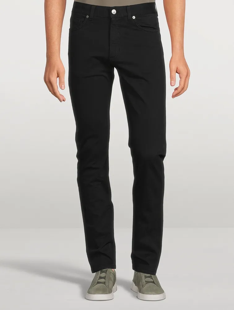 City Stretch Cotton Slim-Fit Jeans