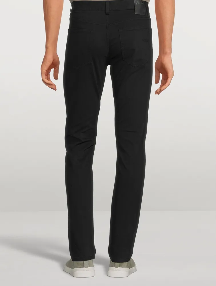 City Stretch Cotton Slim-Fit Jeans