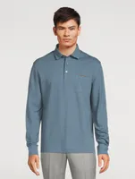 Long-Sleeve Polo Shirt