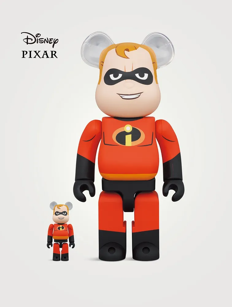 Mr. Incredible 100% & 400% Be@rbrick Set