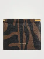 T Line Money Clip Folding Card Holder