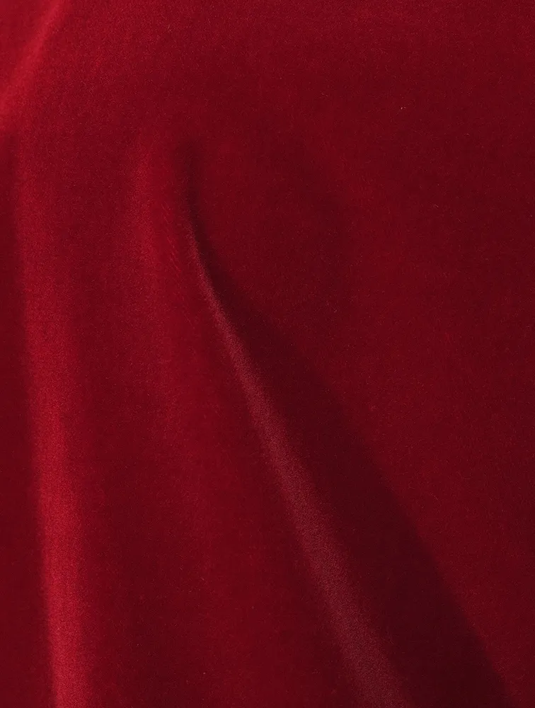 Capo Velvet Top