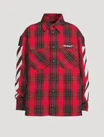 Rubber Arrow Check Flannel Shirt