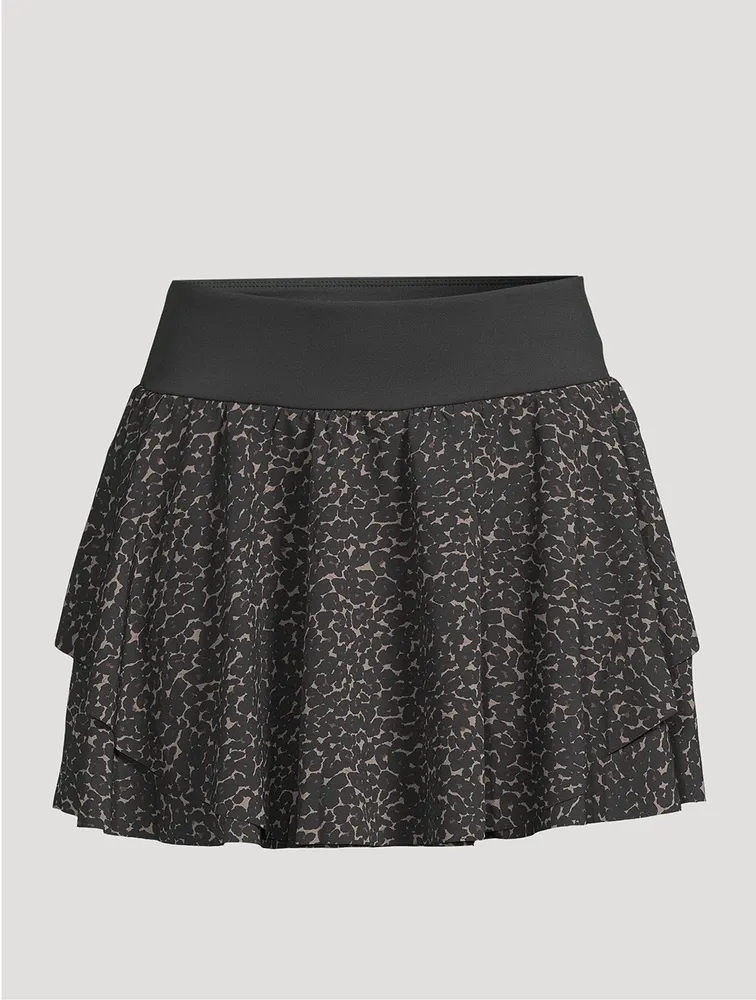 Adams Skort Leopard Print
