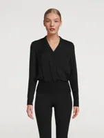 Silk Wrap Shirt
