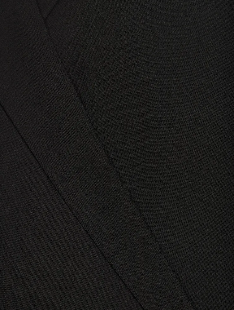 Silk Wrap Shirt