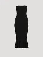 Strapless Fishtail Dress