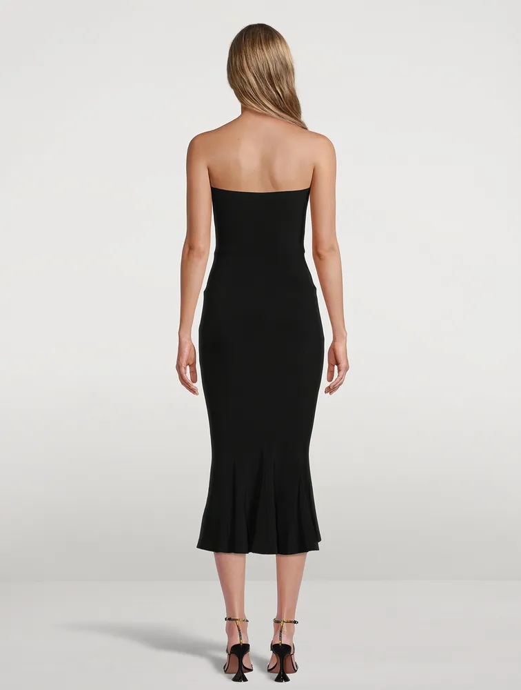 Strapless Fishtail Dress
