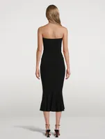 Strapless Fishtail Dress
