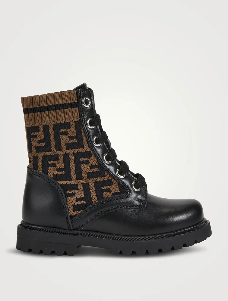 Toddler Leather Biker Boots